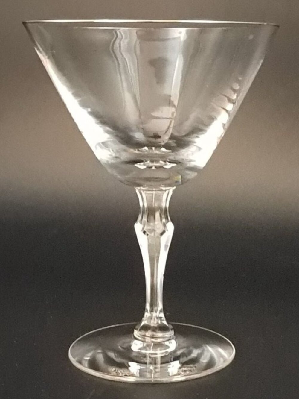 Fostoria Engagement Platinum Trim Stem Champagne Tall Sherbet